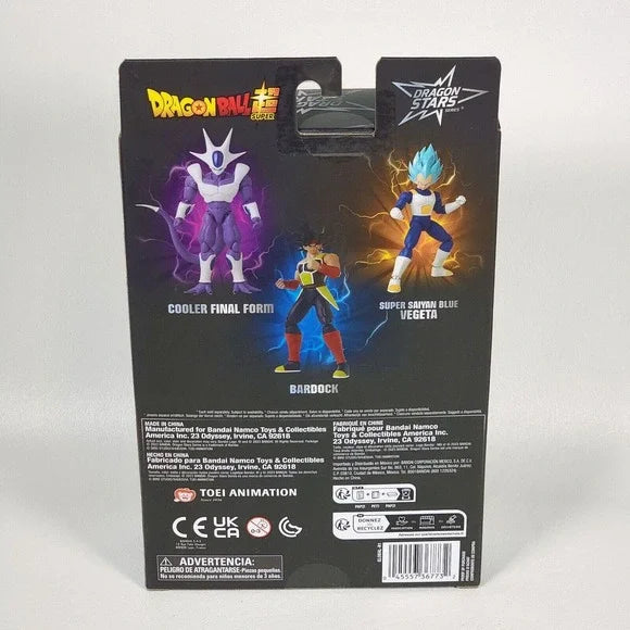 Dragon Ball Super Dragon Stars Super Saiyan Blue Vegeta-Version 2 Figure by Bandai