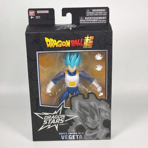 Dragon Ball Super Dragon Stars Super Saiyan Blue Vegeta-Version 2 Figure by Bandai