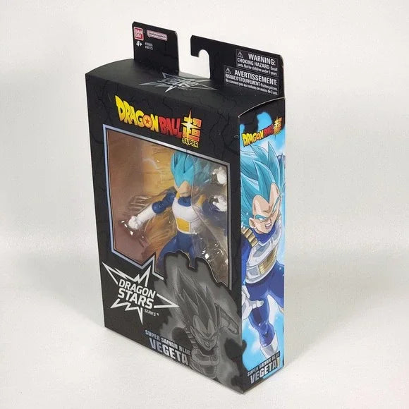 Dragon Ball Super Dragon Stars Super Saiyan Blue Vegeta-Version 2 Figure by Bandai