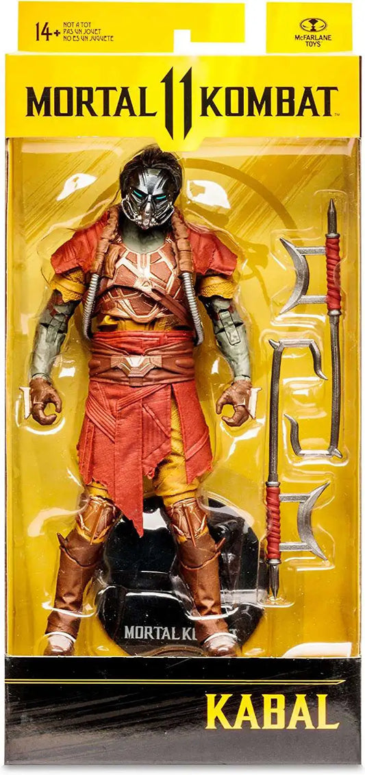 Mortal Kombat 11 Kabal Action Figure [Rapid Red]