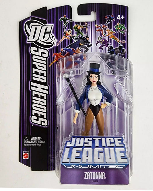 DC Justice League Unlimited Super Heroes Zatanna Action Figure [Purple Card]