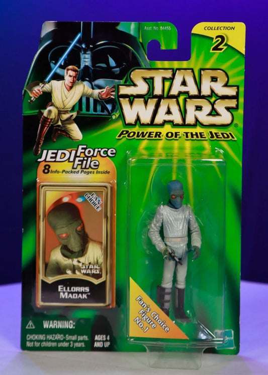 Star Wars Power of The Jedi Ellorrs Madak Action Figure