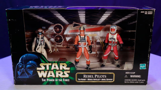 Star Wars Power of the Force Rebel Pilots 3-Pack Action figures (1999)