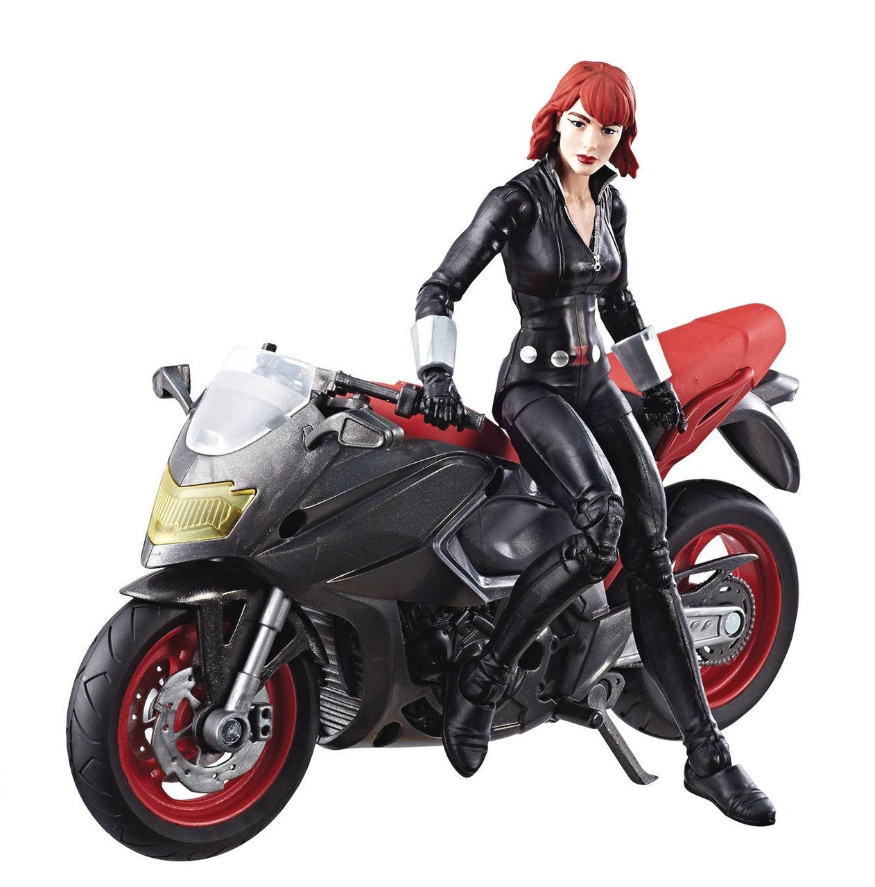 Marvel Legends Ultimate Black Widow with Motorcycle by Hasbro