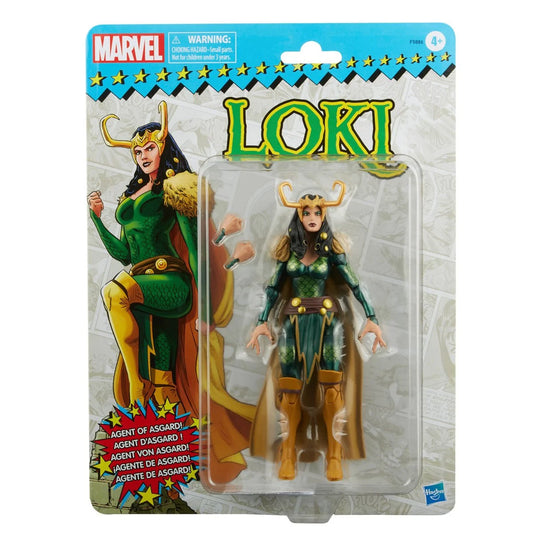 Marvel Legends Retro Agent of Asgard Loki 6-Inch Action Figure