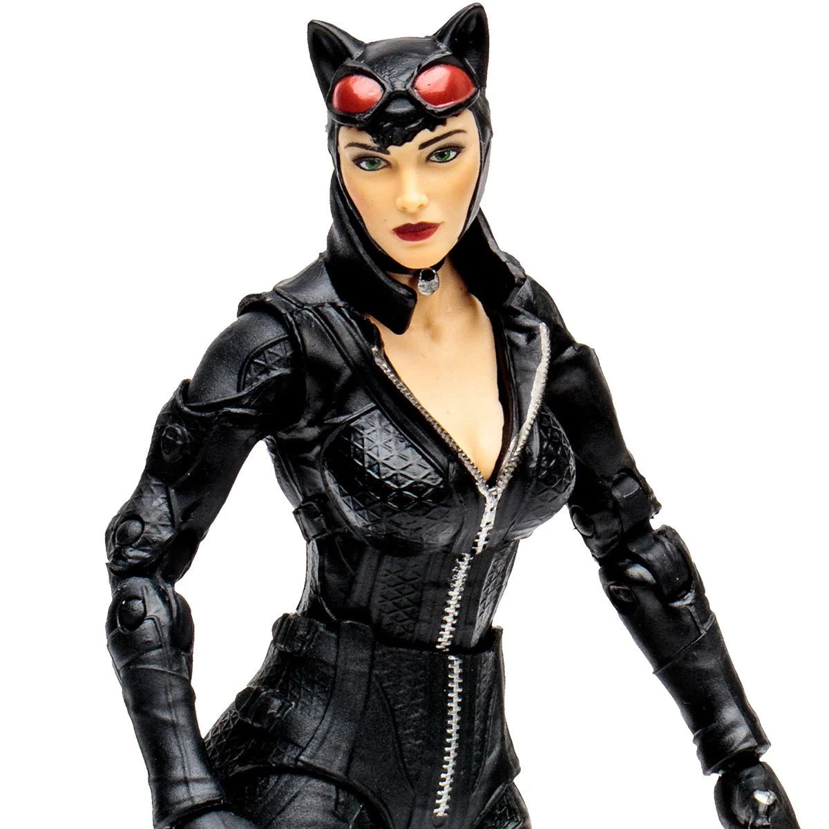 DC Gaming Build-A Wv.1 Arkham City Catwoman 7-In. Figure
