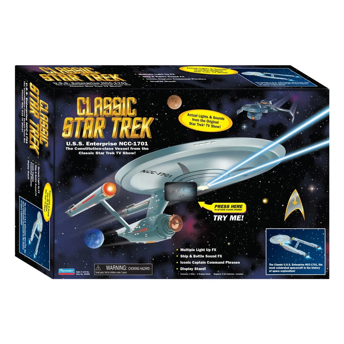 Star Trek: The Original Series NCC-1701 Enterprise Vehicle