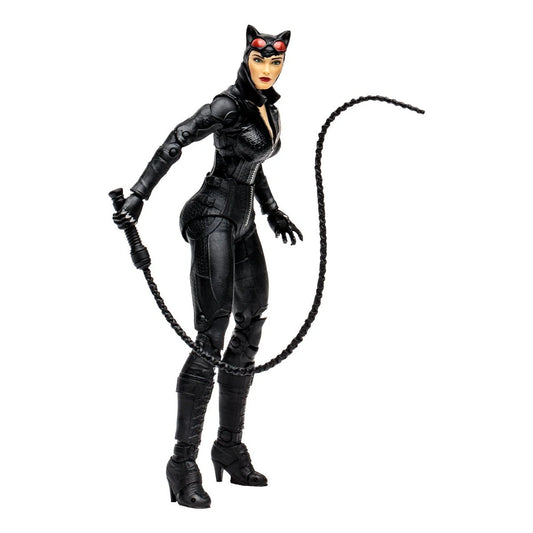 DC Multiverse Gaming Arkham City Catwoman 7-In. Figure Build-A Wave